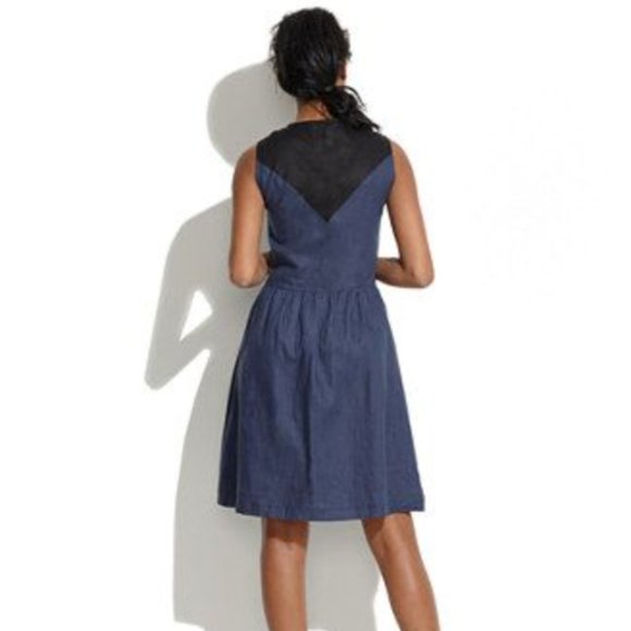 Rachel Antonoff Linen Shirt Dress - Picture 2 of 6